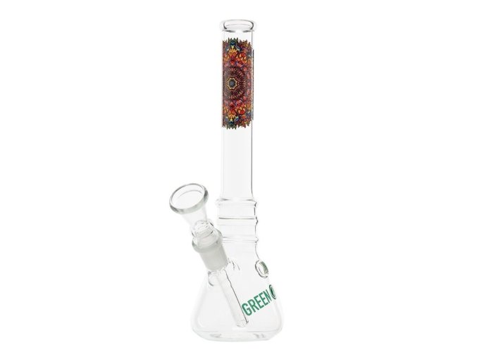 Skleněný bong Lines, 21cm