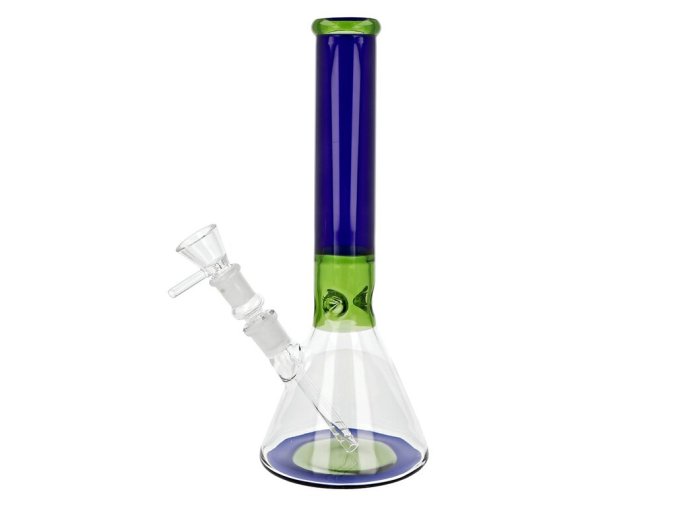 Skleněný bong Super Heroes Beaker Led, 29cm