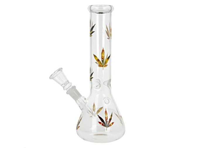 Skleněný bong Super Heroes Colored Sound, 25cm