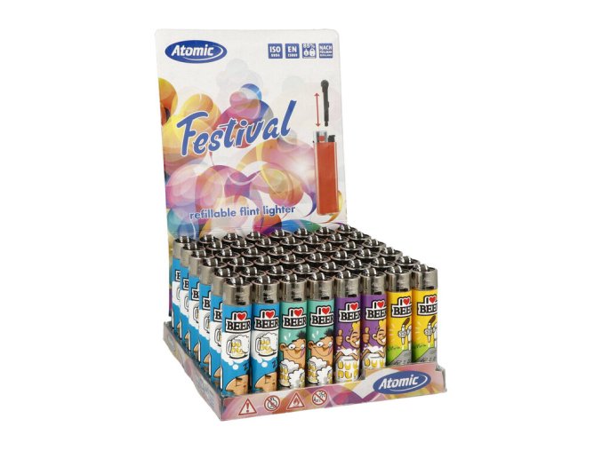 Zapalovač Atomic Beer