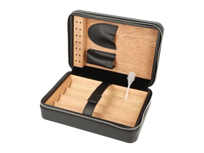 Humidor na doutníky Passatore cestovní 4D, 21x14x8cm