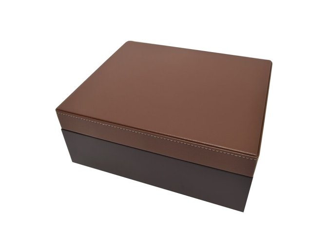 Humidor na doutníky Lethus, stolní, černohnědý
