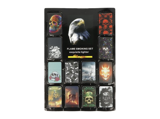 Zapalovač Z 16 Skulls