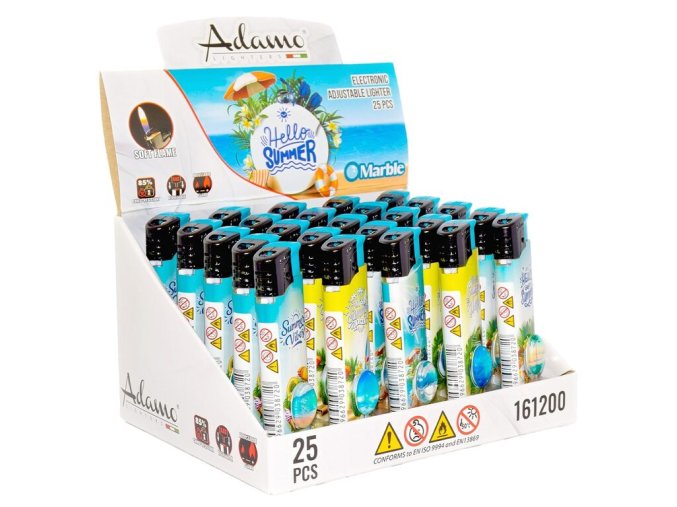 Zapalovač Adamo Piezo Marble Summer