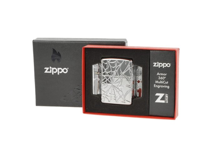 Zapalovač Zippo Armor LE Spider, leštěný
