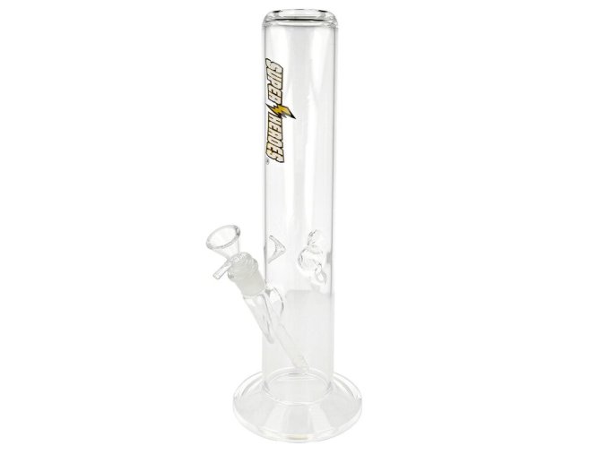 Skleněný bong Super Heroes Straight Ice, 38cm