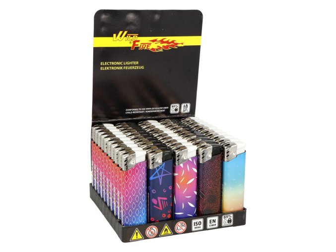 Zapalovač Wildfire Piezo Geomet Pattern