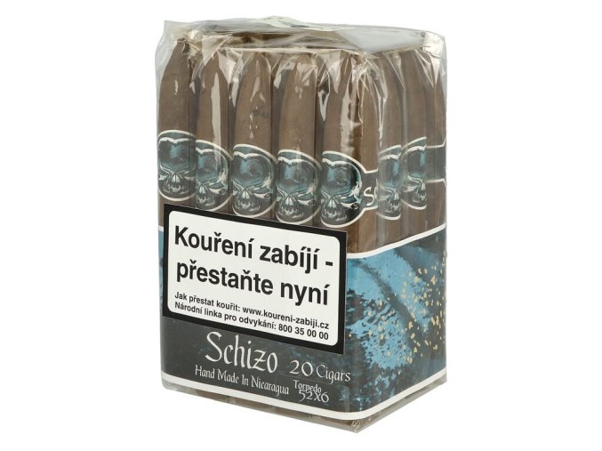 Doutníky Asylum Schizo Torpedo 6x52, 20ks, TT