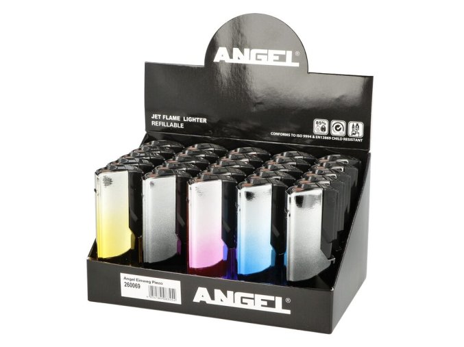 Zapalovač Angel Turbo Rainbow