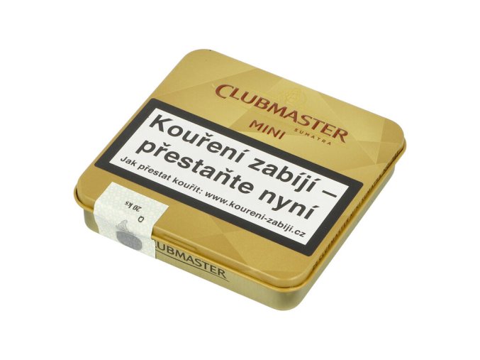 Doutníky Clubmaster Mini Sumatra Cigarillo, 20ks, TT