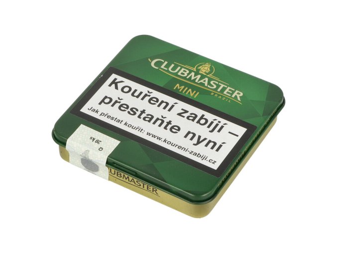 Doutníky Clubmaster Mini Brasil Cigarillo, 20ks, TT