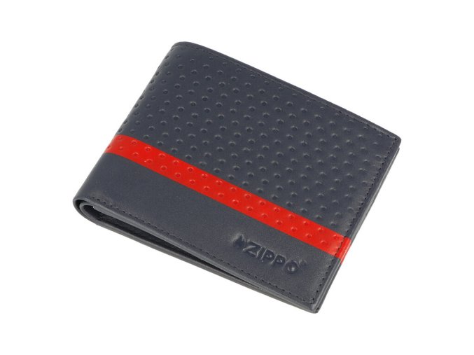 Zippo peněženka, kožená, Navy blue