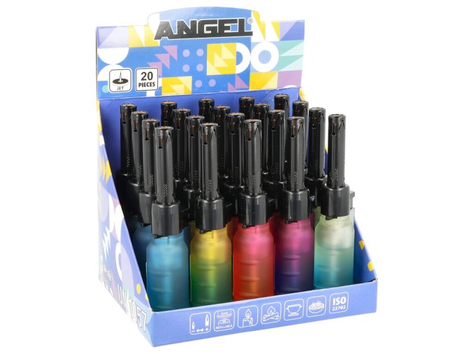 Domácnostní zapalovač Angel Turbo Cobia Rubber Gradient