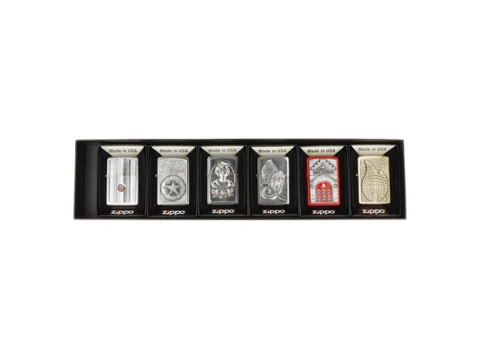 Zapalovač Zippo SET Emblem Favorites