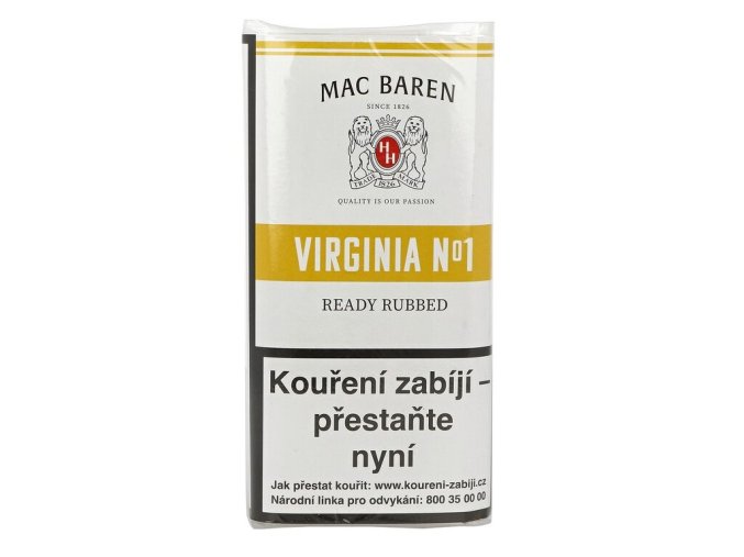 Dýmkový tabák Mac Baren Virginia No1 50g TT