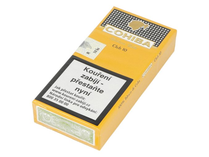 Doutníky Cohiba Club, 10ks TT