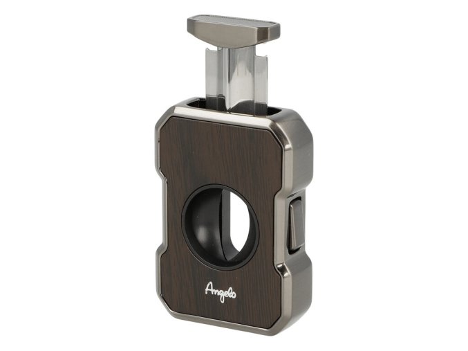 Doutníkový ořezávač Angelo V-Cut, anthracite