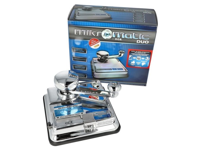 Plnička dutinek kovová OCB Mikromatic Duo, manuální