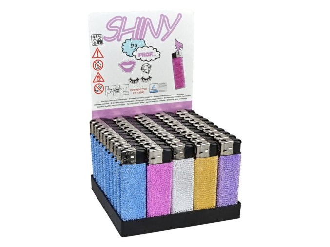 Zapalovač Prof Piezo Shiny