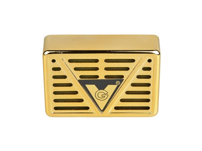 Zvlhčovač obdélníkový Goldus, 7,5x5x2,1cm, zlatý