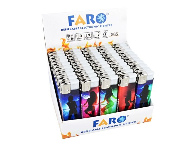 Zapalovače Faro Piezo Striptease