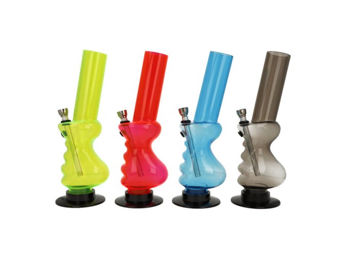 Bong akryl (plast) 25cm, zalomený