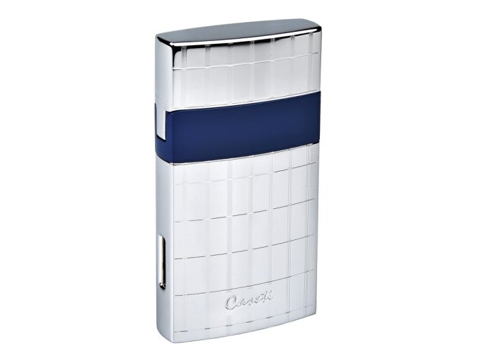 Tryskový zapalovač Caseti Nice chrome-blue