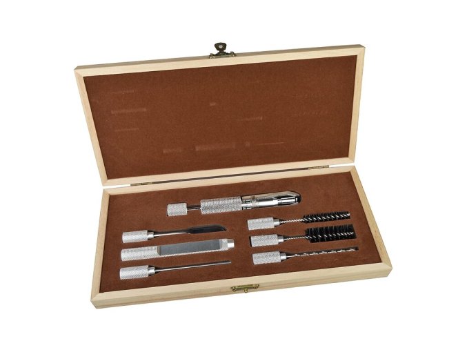 Výhrubník na dýmku Angelo, dřevěný set