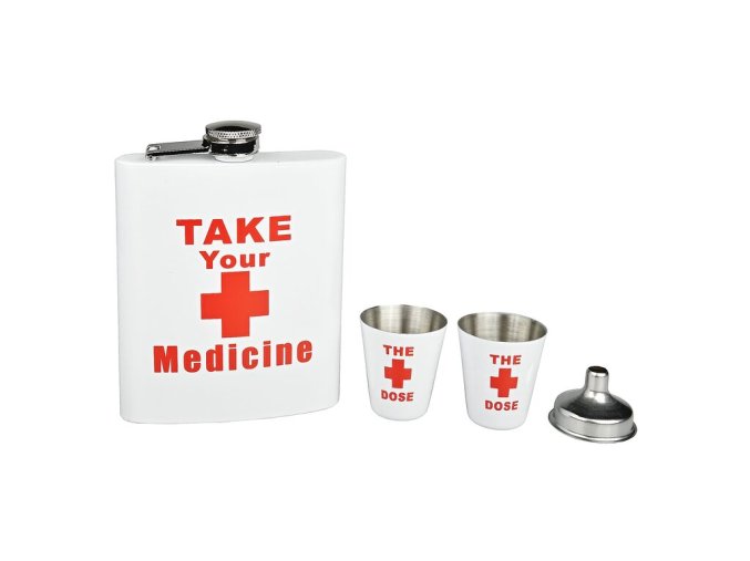 Placatka s pohárky sada Medicine