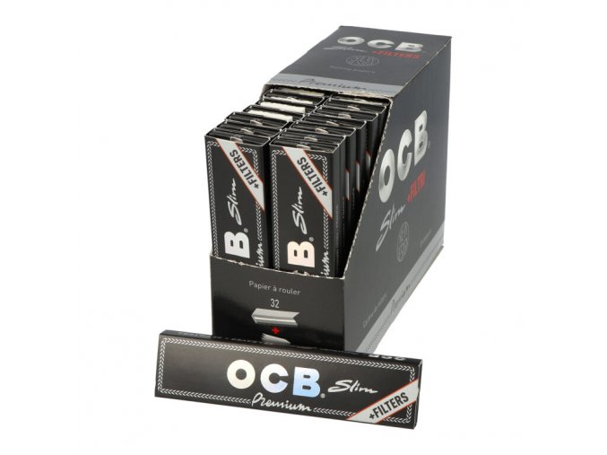 Cigaretové papírky OCB Slim+Filters
