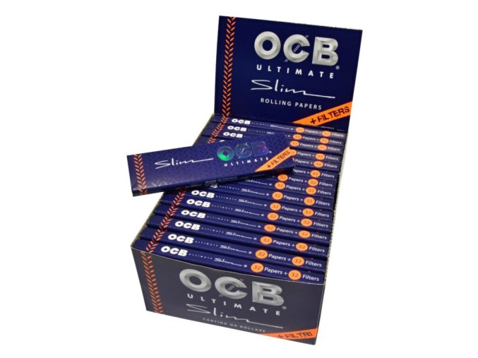 Cigaretové papírky OCB Ultimate Slim+Filters
