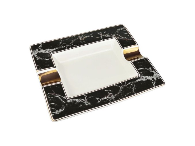 Doutníkový popelník keramický Mramor