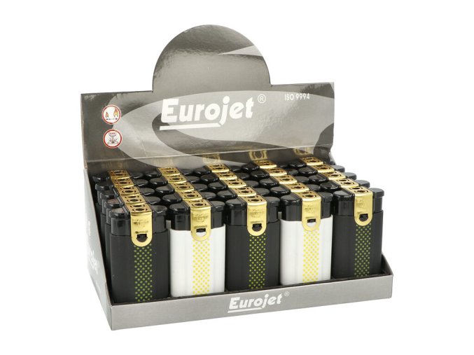 Zapalovač Eurojet Duoflame B&W