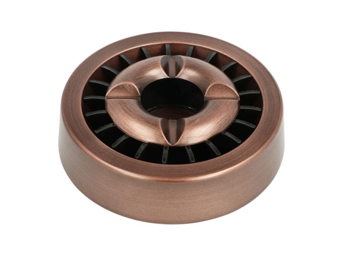 Cigaretový popelník kovový kulatý Copper, 13cm