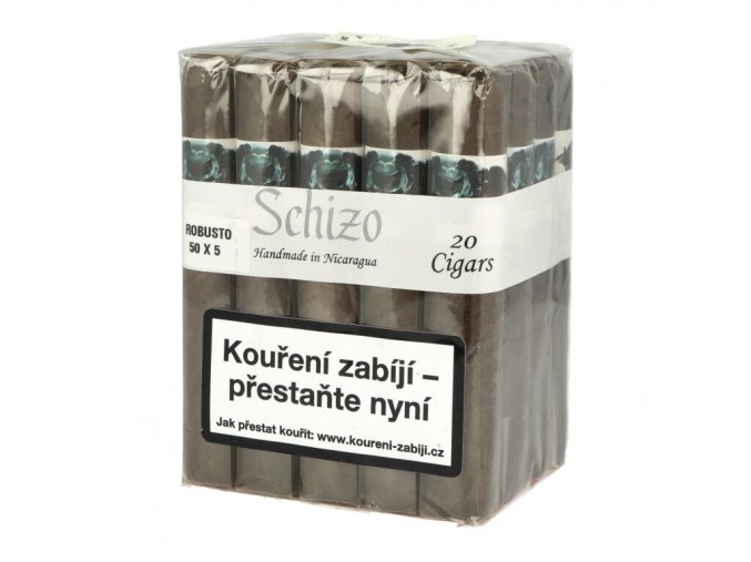 Doutníky Asylum Schizo Robusto 5x50, 20ks