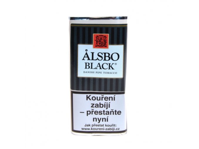 Dýmkový tabák Alsbo Black, 40g