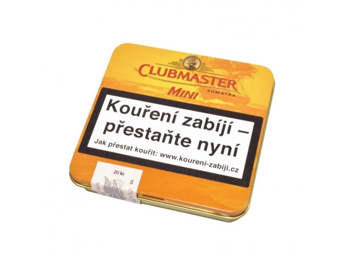 Doutníky Clubmaster Mini Sumatra Cigarillo, 20ks