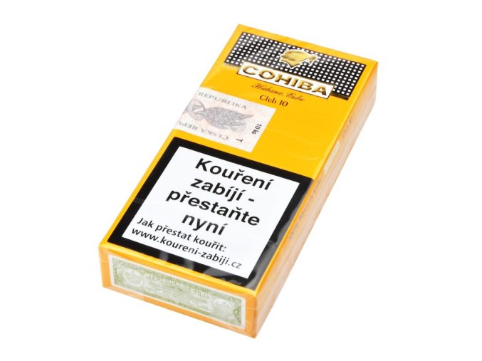 Doutníky Cohiba Club, 10ks