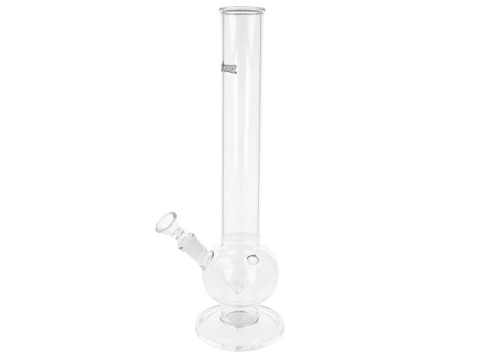 Skleněný bong Super Heroes Transparent Globe Straight 35cm