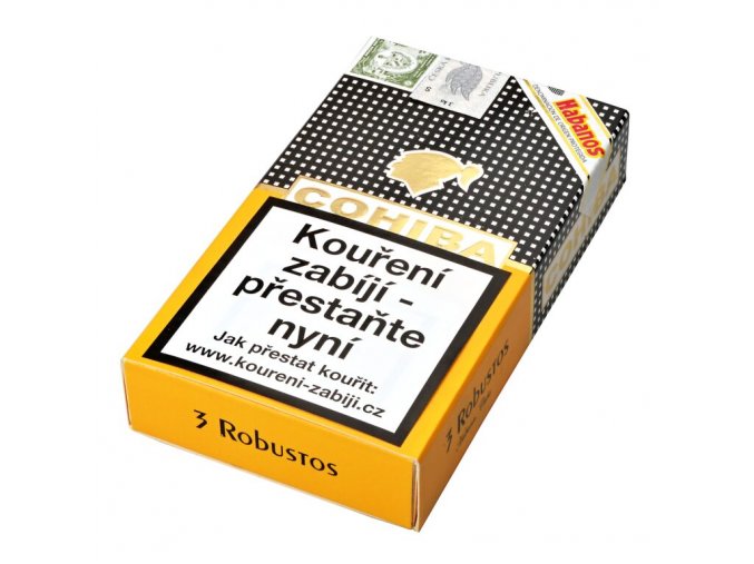 Doutníky Cohiba Robustos C/P, 3ks