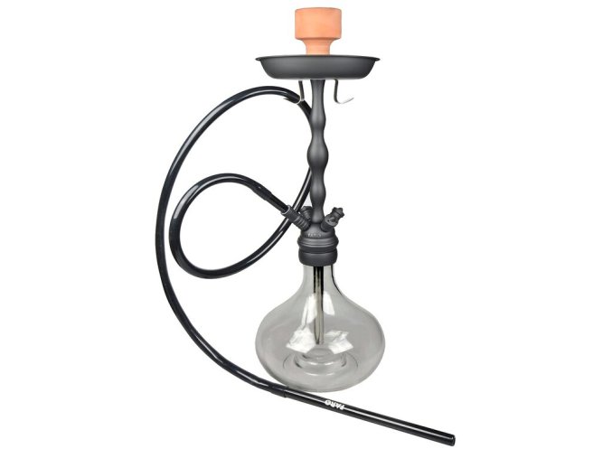 Vodní dýmka Faro Bublee Transparent 65cm