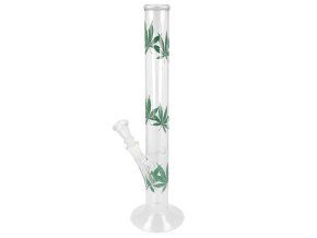 Skleněný bong Moonlight Multi Leaf, 35 cm