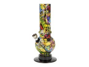 Bong akrylový Graffiti, 20cm