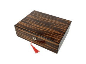 Humidor na doutníky Dumines 30D leštěný, 29x22x9cm
