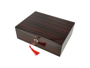 Humidor na doutníky Stone 30D leštěný, 29x22x9cm