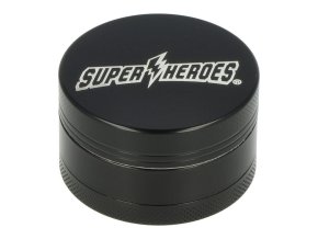 Drtič tabáku keramický Super Heroes Black, 3.díl., 50mm