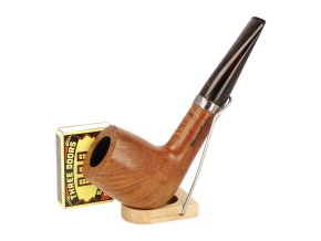 Dýmka MonteBello Profis Bigger, světlá, hladká, filtr 9mm