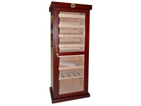 Humidor na doutníky skříňový Toul brown, 178x68x44cm