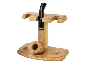 Stojánek na 3 dýmky, rovný, světlý