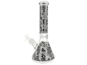 Skleněný bong Super Heroes Hoot, 35cm